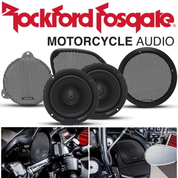 Preview: Rockford Fosgate HD14U-STAGE2 Set Lautsprecher Verstärker für Harley Davidson CVO Limited Ultra ... ab 2014